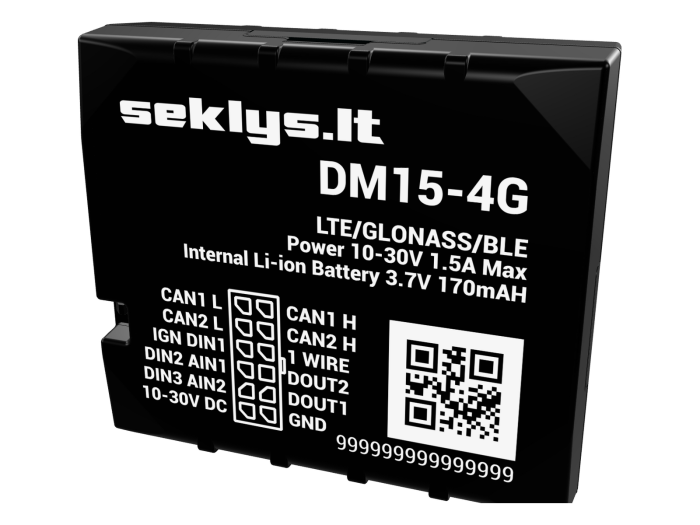 GPS seklys diMag DM15-4G su CAN - 2