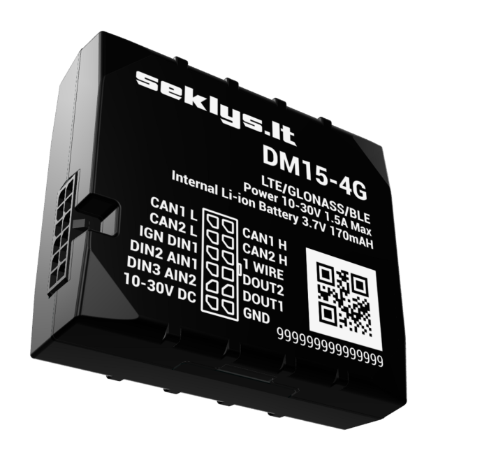 GPS seklys DM15-4G su CAN - 2